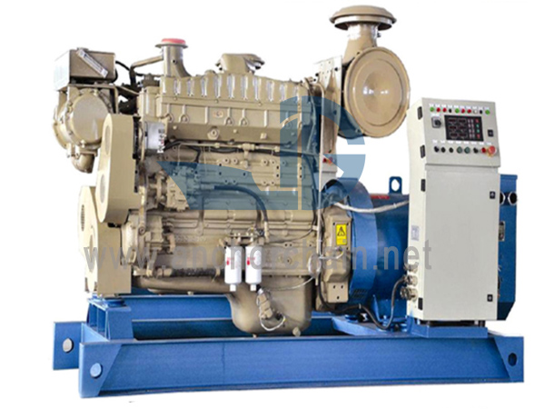 Marine 150KW Cummins elektros generatoriaus rinkinys