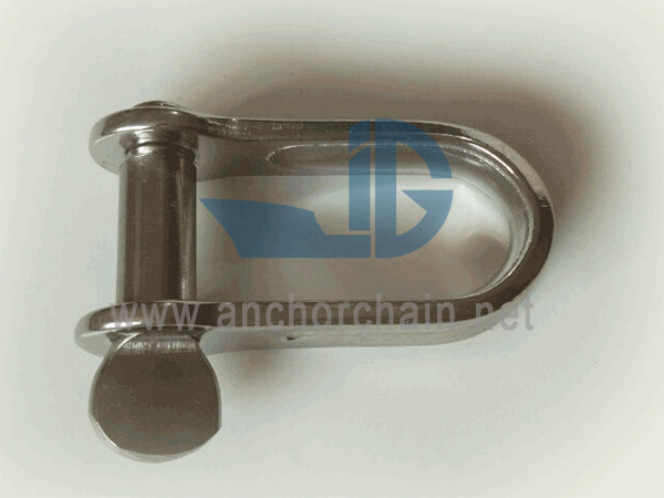 Plate Dee Shackle, SS304 ARBA SS316