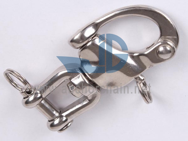 Snap Shackle kaltinis pasukamas žandikaulis, SS304 ARBA SS316